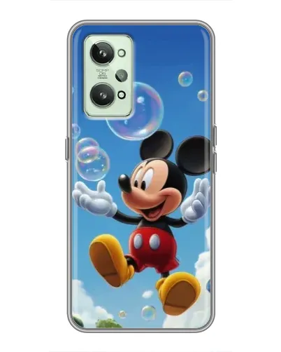 Чехол для Realme GT2 с картинкой «Mickey и мыльные пузыри» Чехол для Realme GT2 с картинкой «Mickey и мыльные пузыри»
