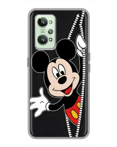 Чехол для Realme GT2 с картинкой «Микки раздвигает стены» Чехол для Realme GT2 с картинкой «Микки раздвигает стены»