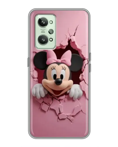 Чехол для Realme GT2 с картинкой «Минни сквозь стену» Чехол для Realme GT2 с картинкой «Минни сквозь стену»