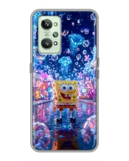 Чехол для Realme GT2 с картинкой «Неоновый океан»