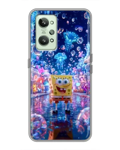 Чехол для Realme GT2 с картинкой «Неоновый океан»