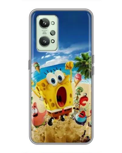 Чехол для Realme GT2 с картинкой «Развлечения на пляже»