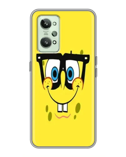 Чохол для Realme GT2 з картинкою «Мінімалістичний Спанч Боб» Чохол для Realme GT2 з картинкою «Мінімалістичний Спанч Боб»