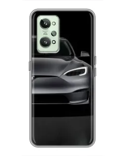 Чехол для Realme GT2 с картинкой «Tesla Model S Look» Чехол для Realme GT2 с картинкой «Tesla Model S Look»