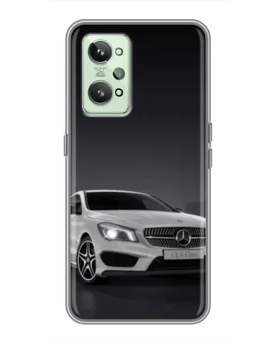 Чехол для Realme GT2 с картинкой «Mercedes AMG GT Silver»
