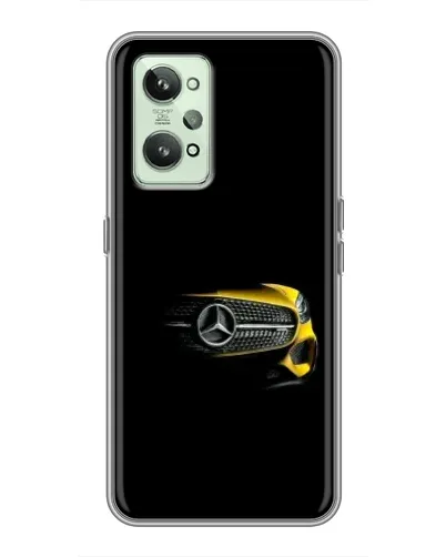 Чехол для Realme GT2 с картинкой «Mercedes — ретро стиль»