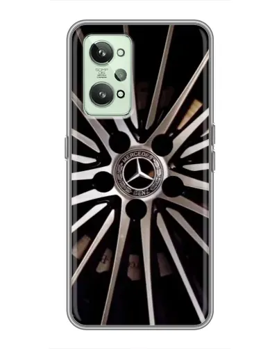 Чехол для Realme GT2 с картинкой «Диск Mercedes»