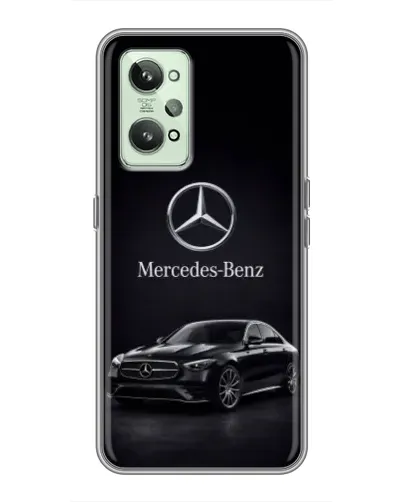 Чехол для Realme GT2 с картинкой «Mercedes — решетка радиатора»