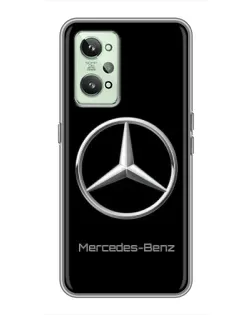 Чехол для Realme GT2 с картинкой «Mercedes Silver Logo»