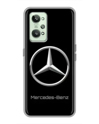 Чехол для Realme GT2 с картинкой «Mercedes Silver Logo»