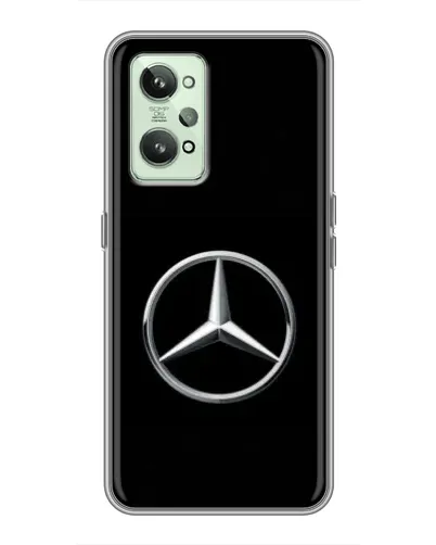 Чехол для Realme GT2 с картинкой «Mercedes классический лого»