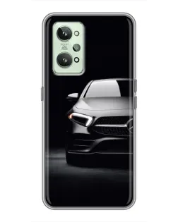 Чехол для Realme GT2 с картинкой «Свет фар Mercedes»