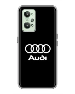 Чехол для Realme GT2 с картинкой «Классическое лого Audi»
