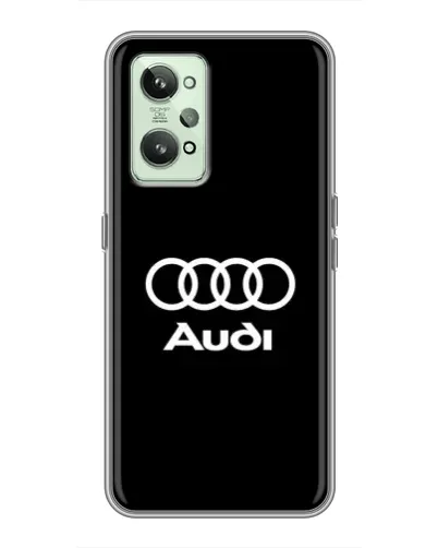 Чехол для Realme GT2 с картинкой «Классическое лого Audi»