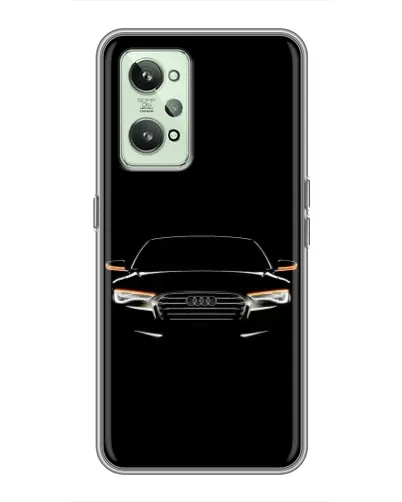 Чехол для Realme GT2 с картинкой «Audi — ночной контур»