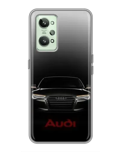 Чехол для Realme GT2 с картинкой «Audi — градиентный контур»