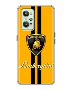 Чехол для Realme GT2 с картинкой «Lamborghini Stripe желтый» Чехол для Realme GT2 с картинкой «Lamborghini Stripe желтый»