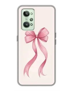 Чехол для Realme GT2 с картинкой «Розовый бант»