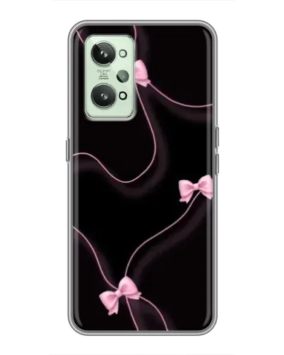 Чехол для Realme GT2 с картинкой «Розовые ленты» Чехол для Realme GT2 с картинкой «Розовые ленты»