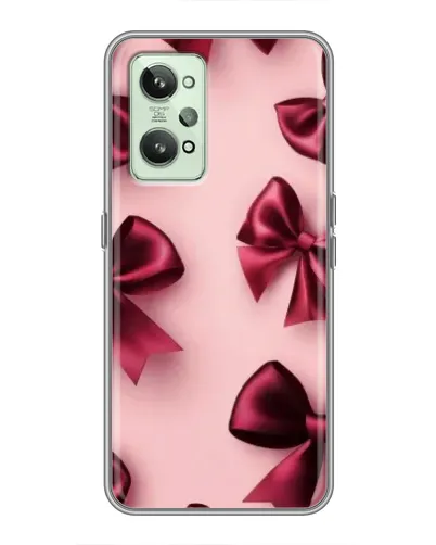 Чехол для Realme GT2 с картинкой «Бордовый атлас» Чехол для Realme GT2 с картинкой «Бордовый атлас»
