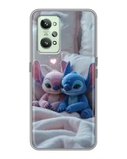 Чехол для Realme GT2 с картинкой «Плюшевые Стич Ангел» Чехол для Realme GT2 с картинкой «Плюшевые Стич Ангел»