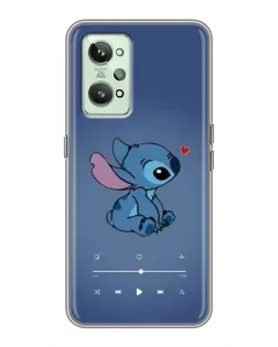 Чехол для Realme GT2 с картинкой «Музыкальный Stitch» Чехол для Realme GT2 с картинкой «Музыкальный Stitch»