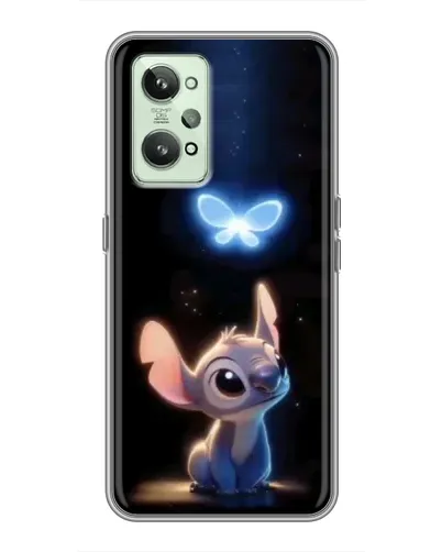 Чехол для Realme GT2 с картинкой «Сияющий Стич»