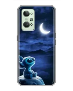 Чехол для Realme GT2 с картинкой «Лунная ночь Стича» Чехол для Realme GT2 с картинкой «Лунная ночь Стича»