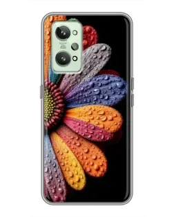 Чохол для Realme GT2 з картинкою «Райдужна квітка»