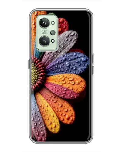 Чехол для Realme GT2 с картинкой «Радужный цветок» Чехол для Realme GT2 с картинкой «Радужный цветок»