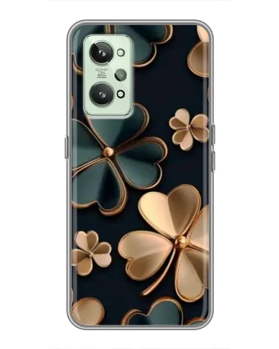 Чехол для Realme GT2 с картинкой «Клевер в золоте» Чехол для Realme GT2 с картинкой «Клевер в золоте»
