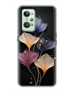 Чохол для Realme GT2 з картинкою «Лілові квіти грації»