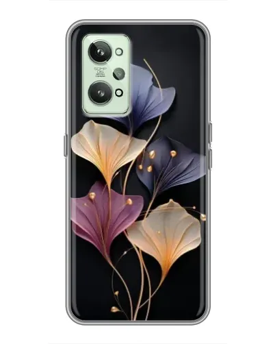 Чехол для Realme GT2 с картинкой «Лиловые цветы грации» Чехол для Realme GT2 с картинкой «Лиловые цветы грации»