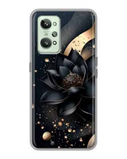 Чохол для Realme GT2 з картинкою «Чорний лотос»