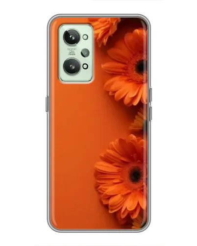 Чехол для Realme GT2 с картинкой «Оранжевые герберы» Чехол для Realme GT2 с картинкой «Оранжевые герберы»