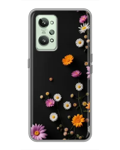 Чехол для Realme GT2 с картинкой «Цветочная композиция» Чехол для Realme GT2 с картинкой «Цветочная композиция»