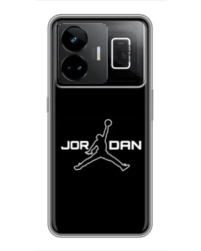 Чехол для Realme GT3 с картинкой «Nike Pink Swirl»