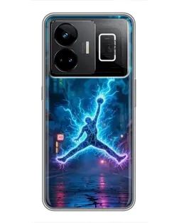 Чехол для Realme GT3 с картинкой «Jordan Gold Jumpman» Чехол для Realme GT3 с картинкой «Jordan Gold Jumpman»