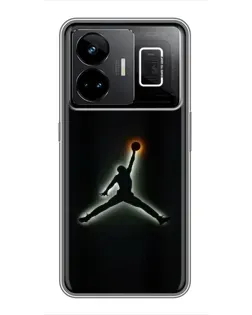 Чехол для Realme GT3 с картинкой «Jordan Gradient Logo» Чехол для Realme GT3 с картинкой «Jordan Gradient Logo»