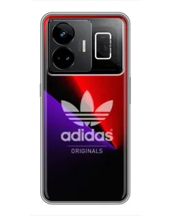 Чехол для Realme GT3 с картинкой «Adidas Red Neon» Чехол для Realme GT3 с картинкой «Adidas Red Neon»