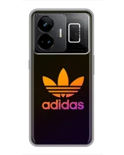Чохол для Realme GT3 з картинкою «Градієнт Adidas»