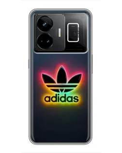Чохол для Realme GT3 з картинкою «Неоновий Adidas»