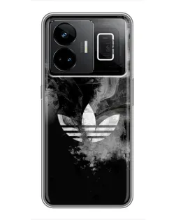 Чохол для Realme GT3 з картинкою «Абстрактний дим Adidas»