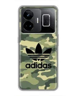 Чохол для Realme GT3 з картинкою «Мілітарі стиль Adidas»