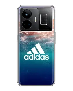 Чохол для Realme GT3 з картинкою «Океанська глибина адідас»
