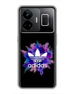 Чохол для Realme GT3 з картинкою «Вибух фарб Adidas»