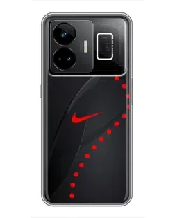 Чехол для Realme GT3 с картинкой «Абстрактный дизайн Nike»