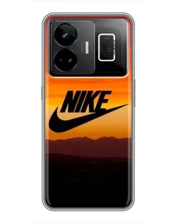Чехол для Realme GT3 с картинкой «Nike — вечерний горизонт»