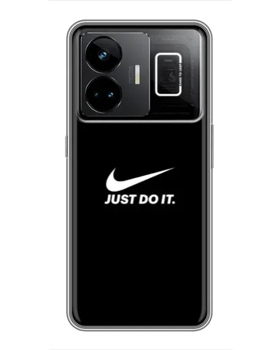 Чехол для Realme GT3 с картинкой «Минимализм от Nike»
