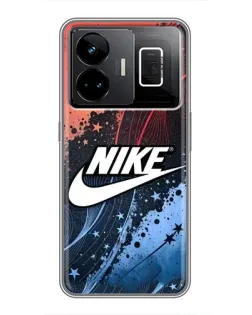 Чехол для Realme GT3 с картинкой «Градиентный принт Найк»